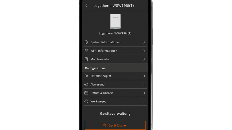 installateur toegang myBuderus