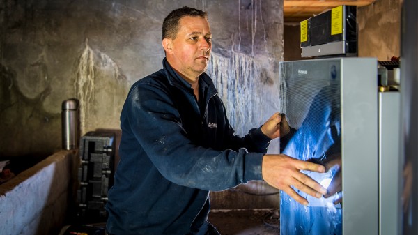 CMS Technics installeerde het hybride verwarmingssysteem voor de Buderus show Ons huis Nieuw huis.