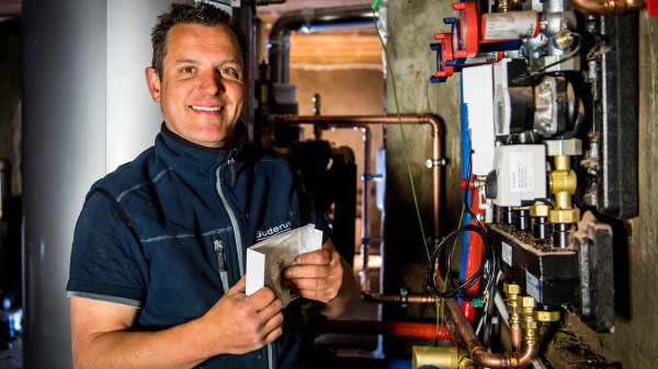 Dankzij de hybride installatie van Nico Huybrechts wordt dit huis ideaal verwarmd. | Buderus