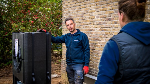 CMS Technics installeerde het hybride verwarmingssysteem voor de Buderus show Ons huis Nieuw huis.