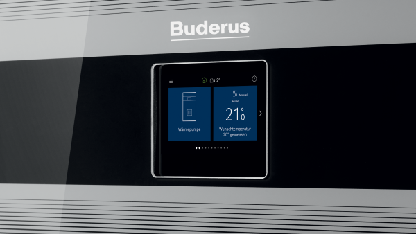 Grâce à sa régulation intuitive MHC310 contrôlez facilement votre pompe à chaleur | Buderus
