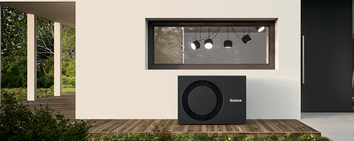 Nouvelle pompe à chaleur air/eau Logatherm WLW166i | Buderus