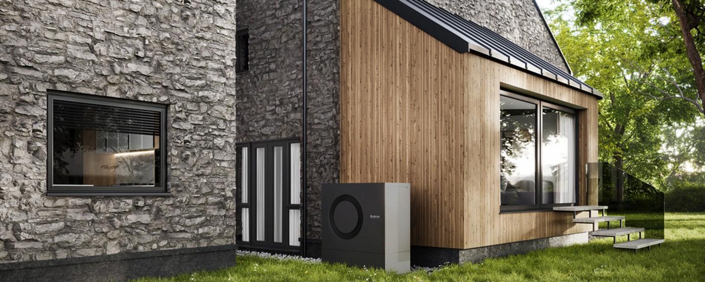 Warmtepomp voor een modern gerenoveerde woning