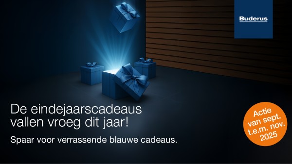 Campagnebeeld Buderus Blue Months