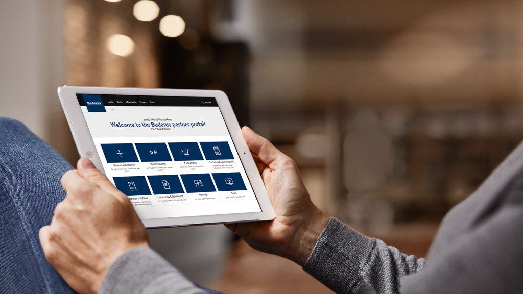 Buderus Partner Portal.