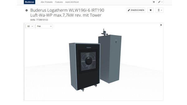 Das neue Buderus CAD-Portal
