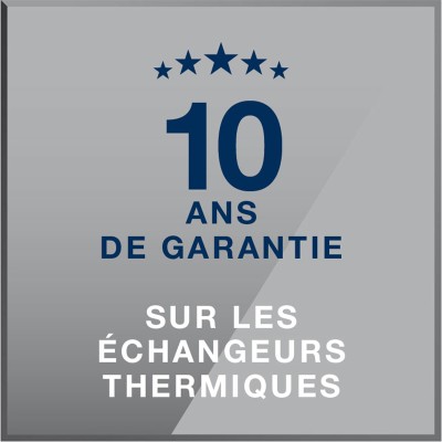 Echangeur thermique garanti 10 ans