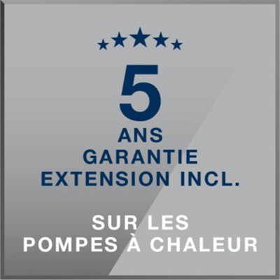 Extension de garantie sur les pompes à chaleur