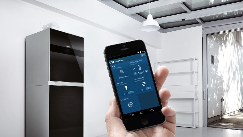 Höchster Wärmekomfort mit Buderus und Bosch Smart Home