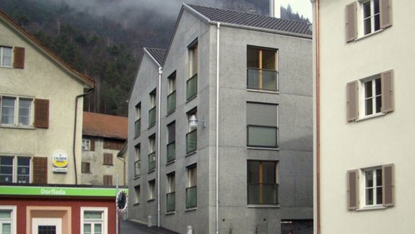 Dorfzentrum in Haldenstein
