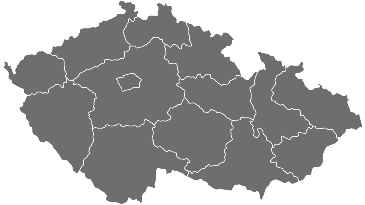 Mapa ČR