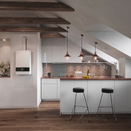 Caldaia a condensazione Logamax plus GB122 Buderus