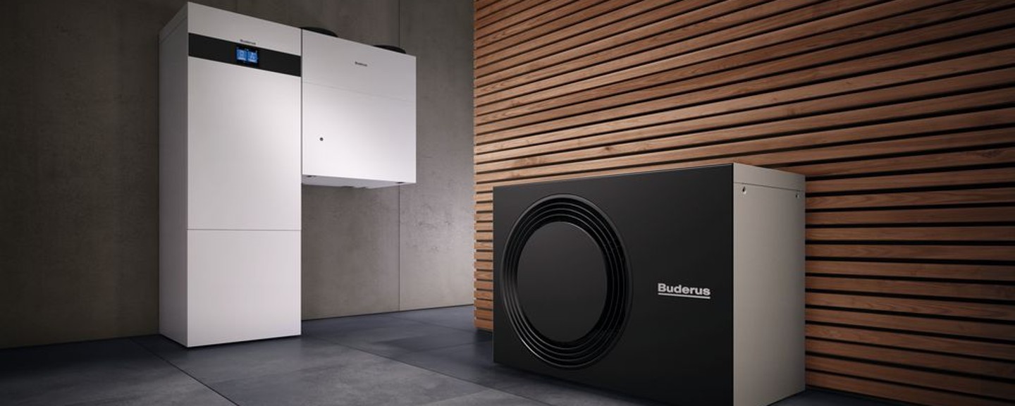 „Buderus“ išmanioji harmonija: „Logatherm WLW176i AR“ ir „Logavent HRV176“