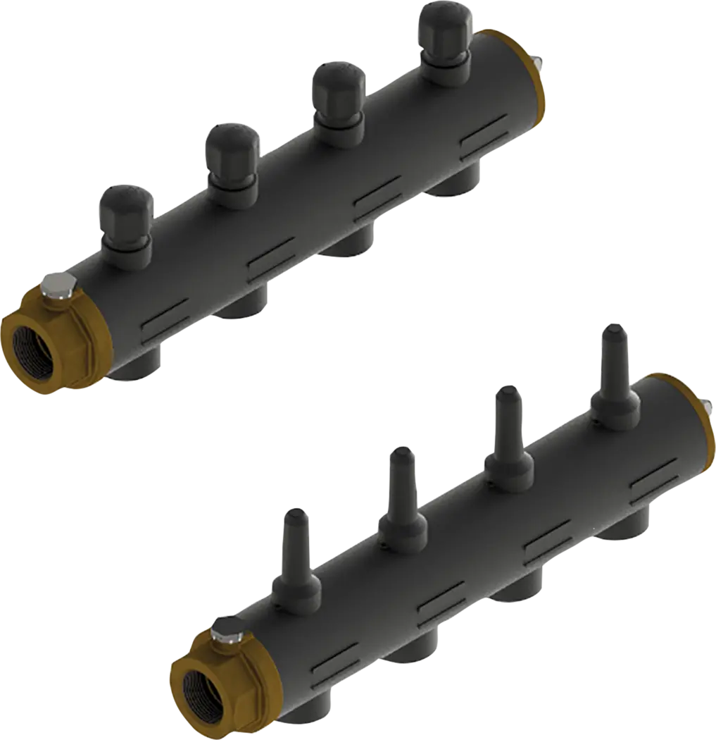 Distributeur pour sondes géothermiques