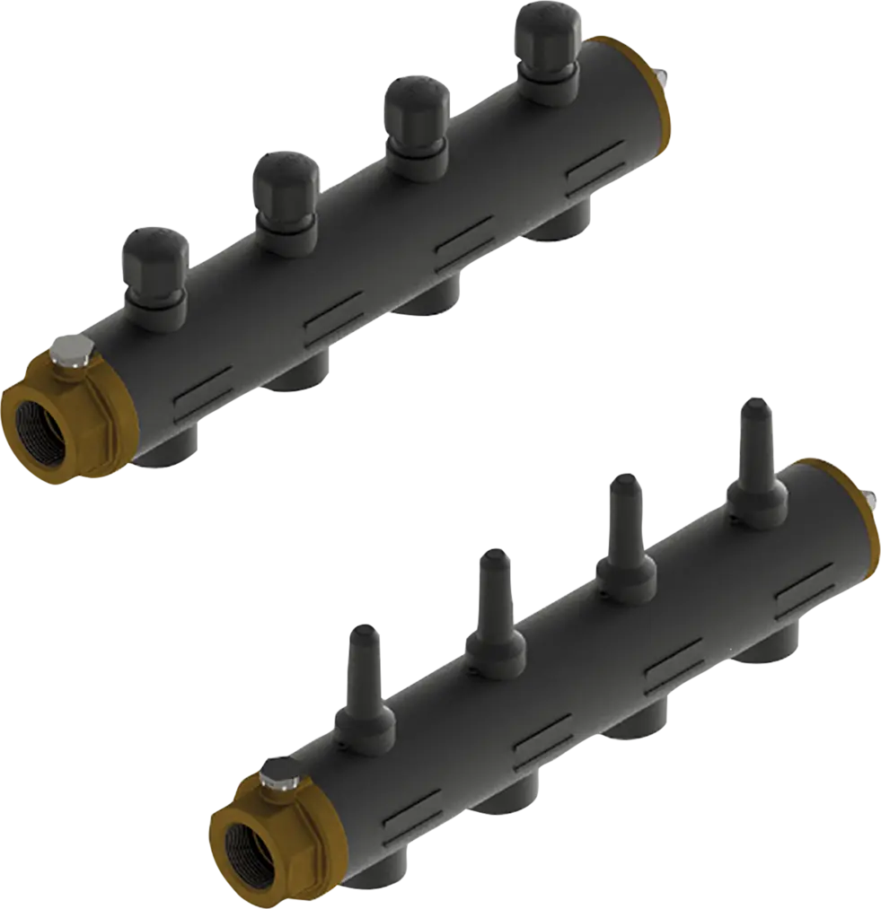 Distributeur pour sondes géothermiques