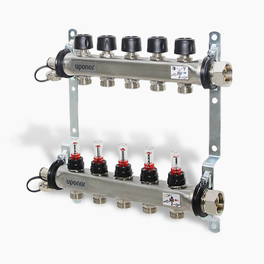 Distribuzione acciaio inossidabile Uponor 1" Distribuzione acciaio inossidabile Uponor 1"