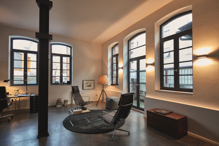 living room old building