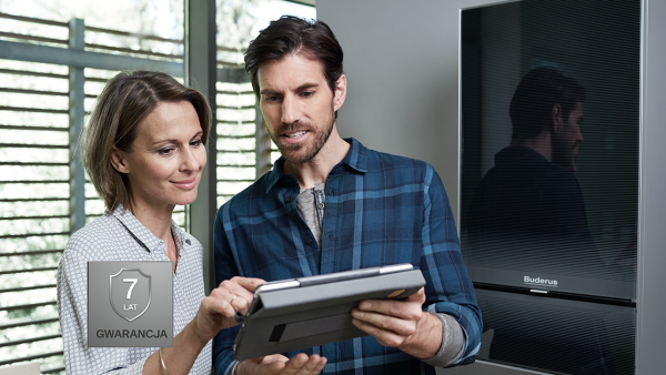 Kotły gazowe Buderus - gwarancja 7 lat