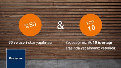 Buderus, Dijitalin Uzmanı Partnerlerini Seçti!